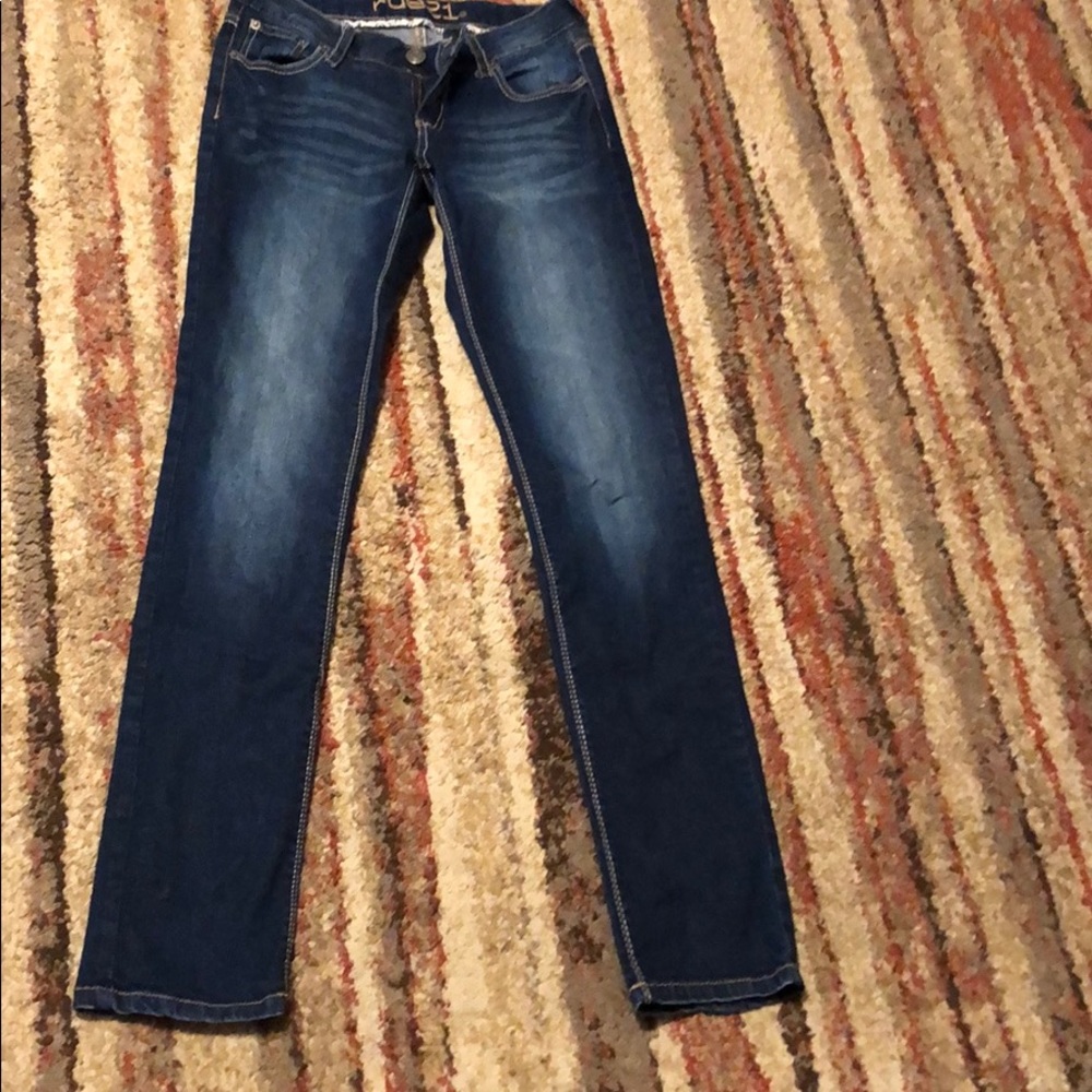 Size 5-6 dark wash rue21 skinny jeans
